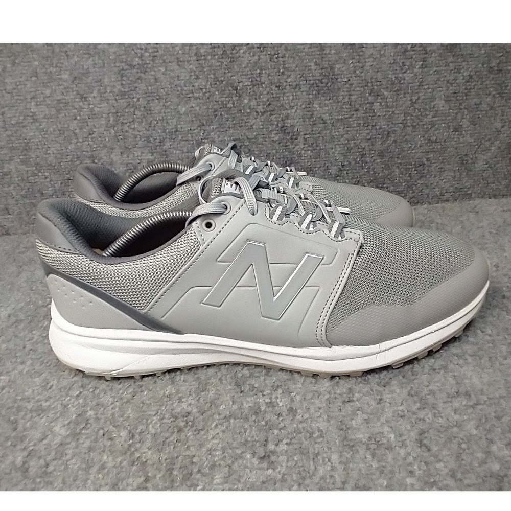 New Balance Golf Shoes Men 11.5 Grey NBG1802GR Minimus SL Spikeless 4E Wide